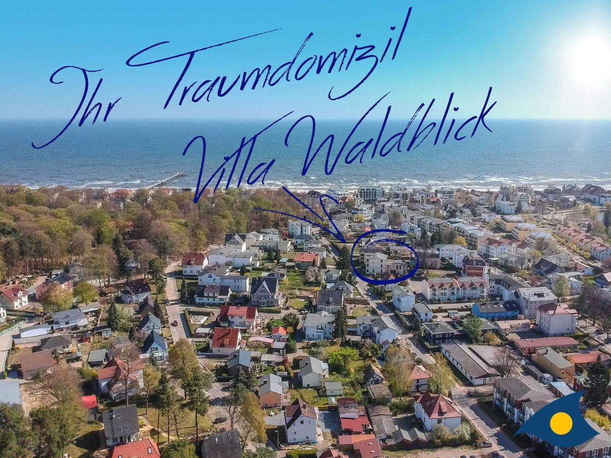 Villa Waldblick Whg 05 ゼーバート・ヘリングスドルフ エクステリア 写真